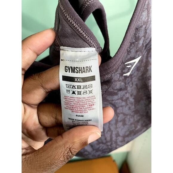 Gymshark Adapt Animal Seamless Sports Bra - Size XXL - Picture 3 of 3